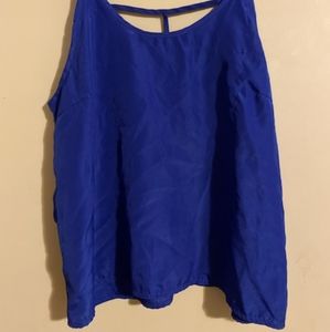 Blue tank top